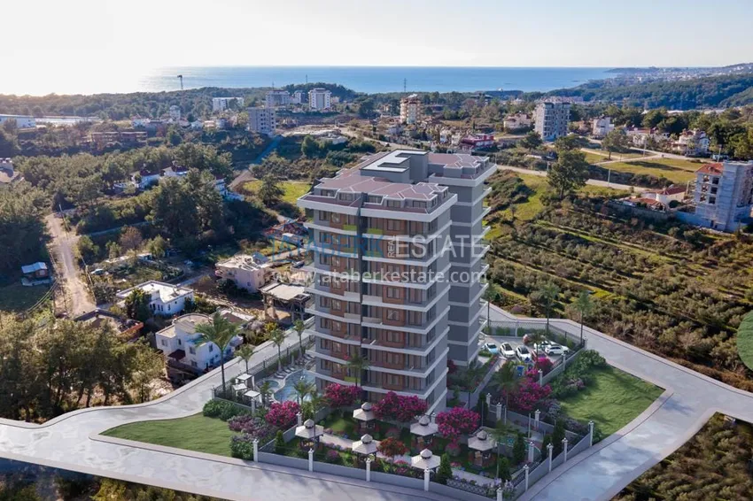 Apartments from an investor in a complex under construction — Alanya, Avsallar district  1 