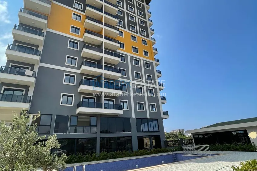 New buildings in Alanya! 1+1 apartment with mountain views, Mahmutlar district — Alanya 2 