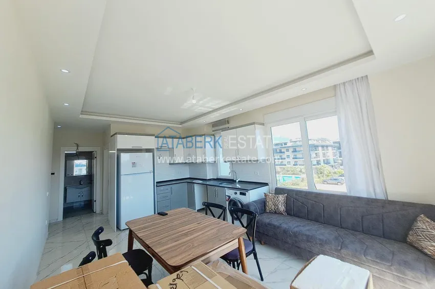 Purchase One bedroom apartment with new furniture and mountain views - Oba district, Alanya 2 