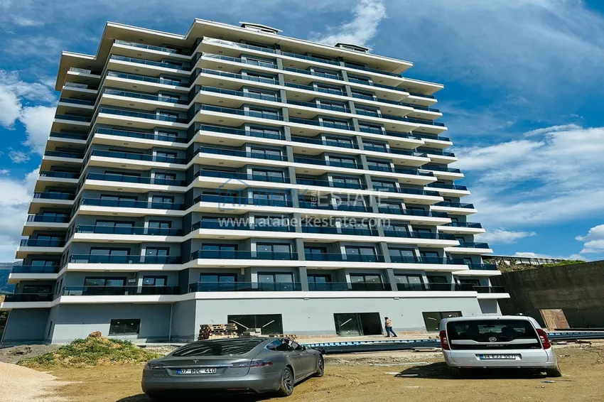 Finished one-bedroom apartment in a new complex - Mahmutlar district, Alanya 2 