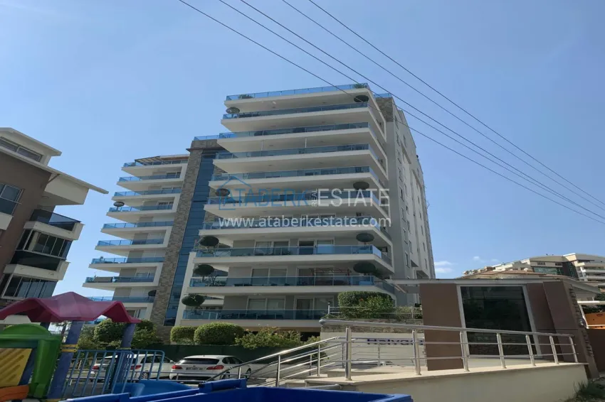 Luxury duplex with furniture, swimming pool and panoramic views in Cikcilli, Alanya 1