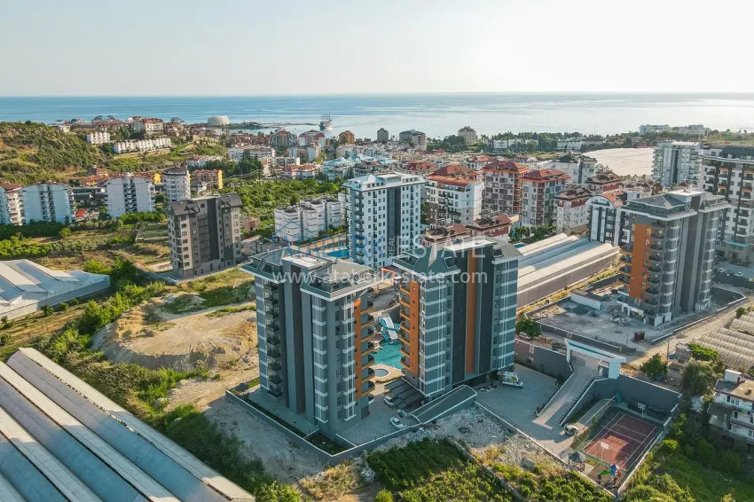 Finely finished apartments in a comfortable complex — Alanya, Avsallar district 1