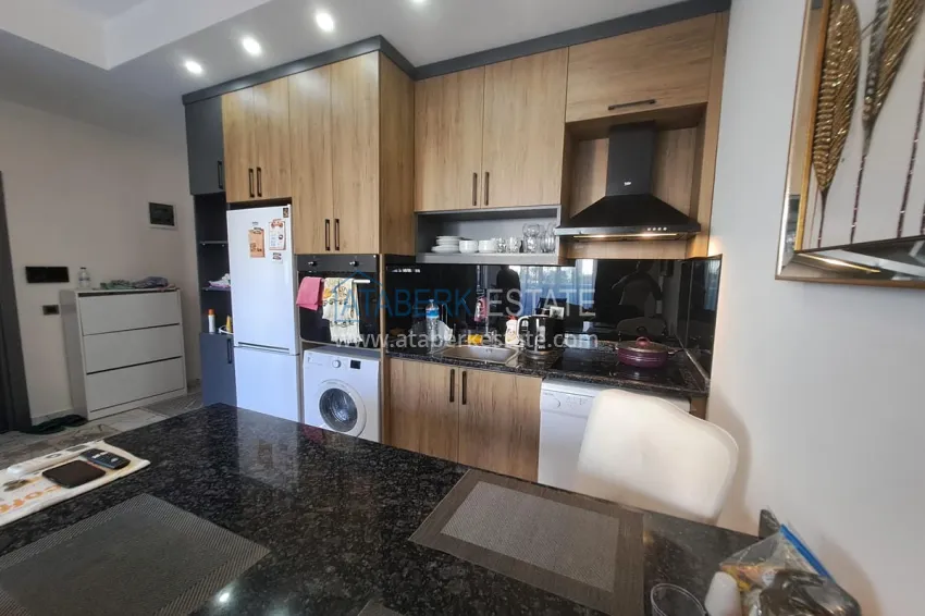 Purchase Furnished one-bedroom apartment in a young modern complex - Oba district, Alanya 4 