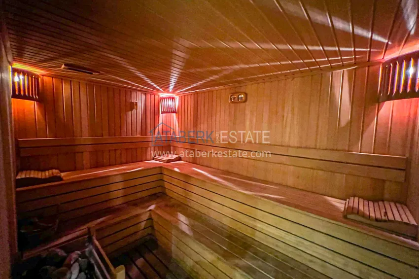 Furnished two-bedroom apartment in a modern complex, Oba district, Alanya 21 