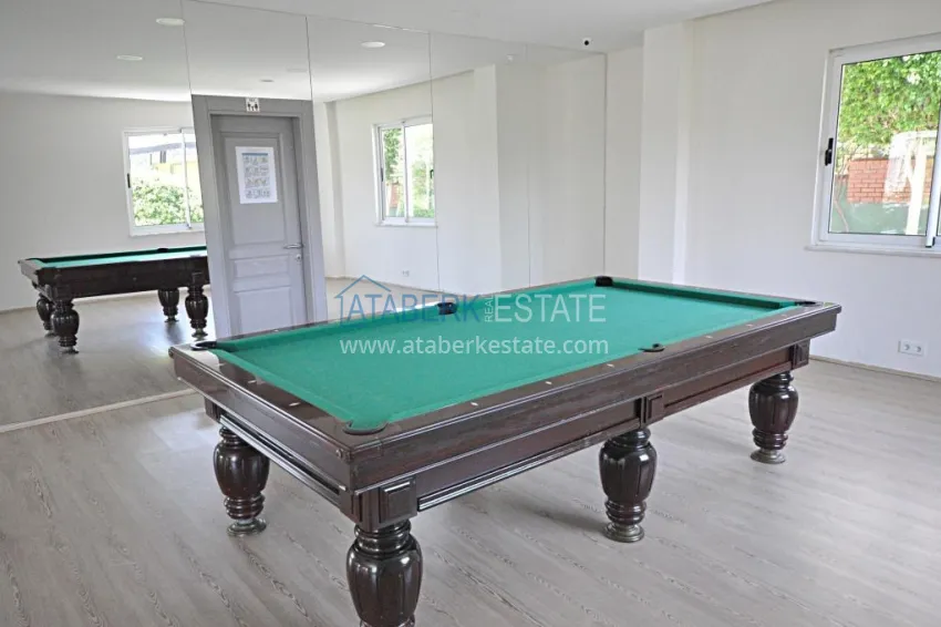 3+1 linear apartment with furniture, sea and mountain views on the beachfront - Tosmur, Alanya 24