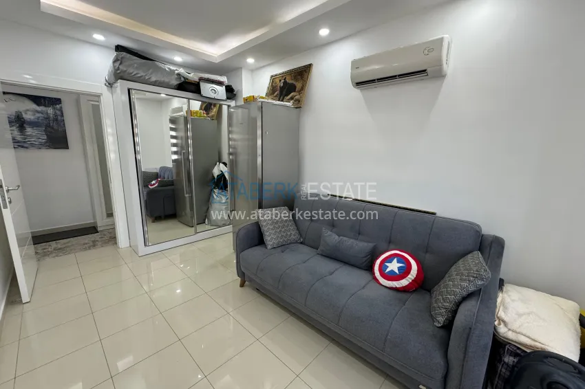 Purchase 4+1 penthouse duplex with furniture and a glazed balcony, Oba district — Alanya 27 