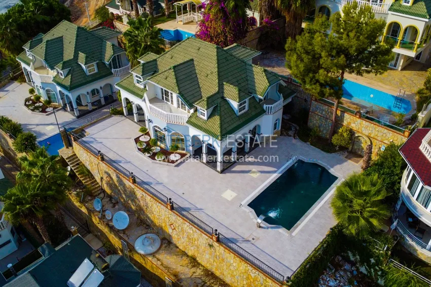 Premium villas at the final stage of construction - Alanya, Tepe 2