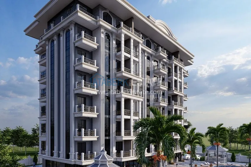 Apartments in the Avsallar district from the owner with installments  2 
