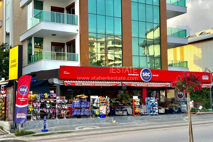 One bedroom apartment, fully ready for living, in Alanya - Tosmur district 8 