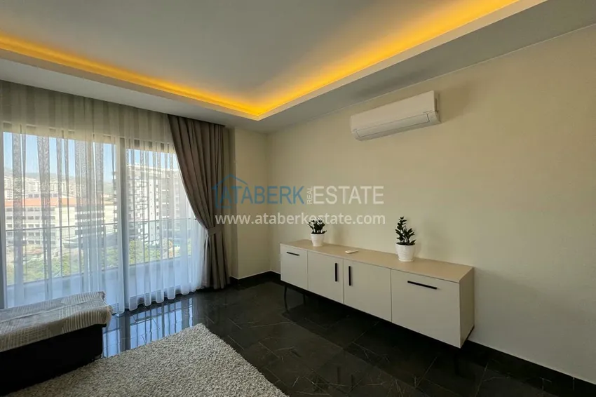 Purchase Apartment 1+1 with furniture and mountain views. New buildings in Alanya, district Mahmutlar 2 