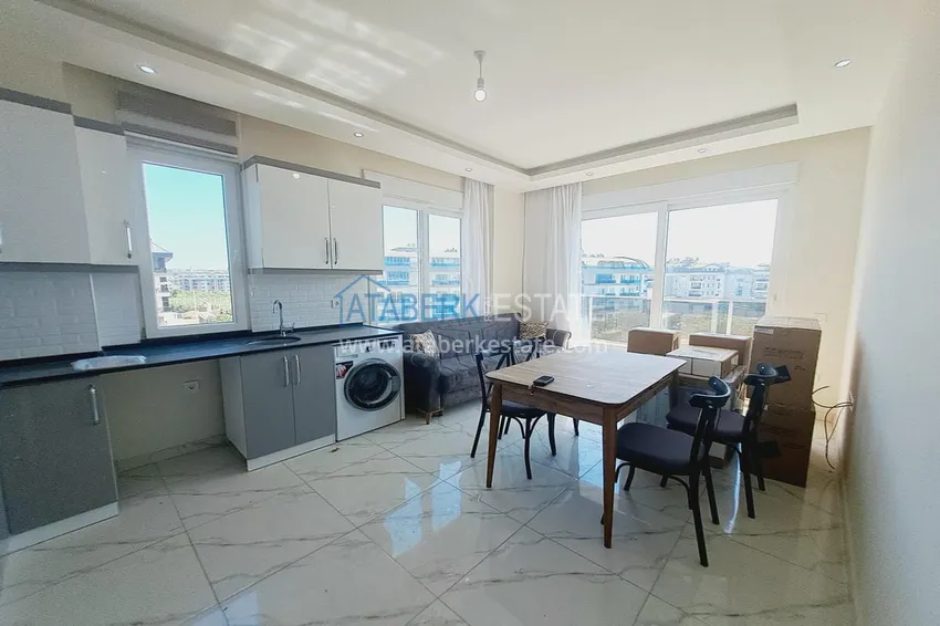 Purchase One bedroom apartment with new furniture and mountain views - Oba district, Alanya 3 