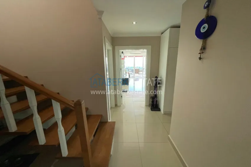 Purchase Luxury duplex with furniture, swimming pool and panoramic views in Cikcilli, Alanya 2