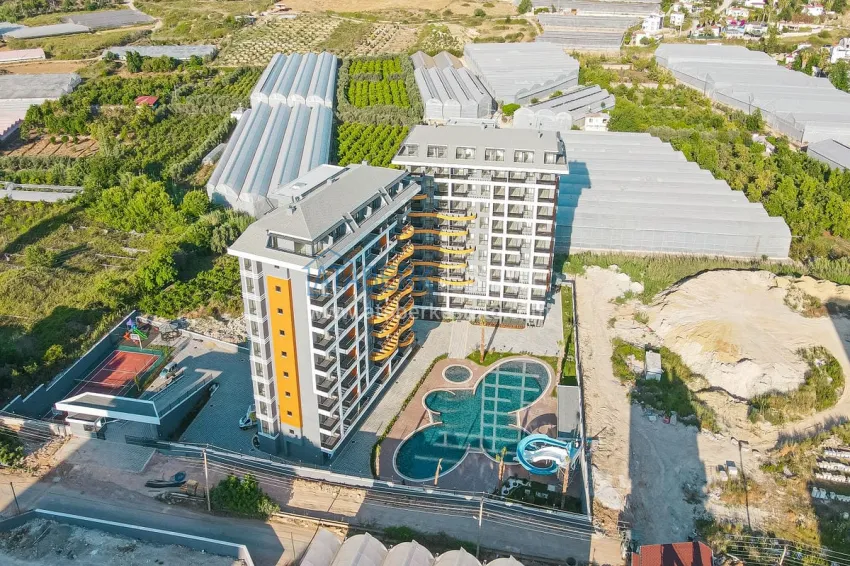 Finely finished apartments in a comfortable complex — Alanya, Avsallar district 2