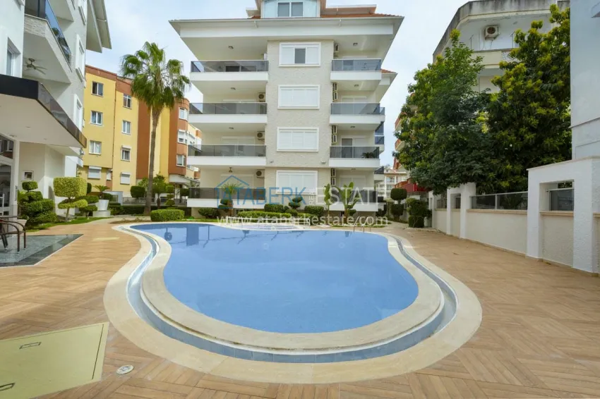 4+1 penthouse duplex with furniture and a glazed balcony, Oba district — Alanya 2 