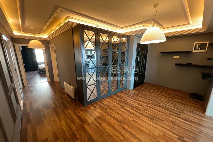 Purchase Furnished 3+1 apartment with open sea views, suitable for residence permit and citizenship - Tosmur, Alanya 3 