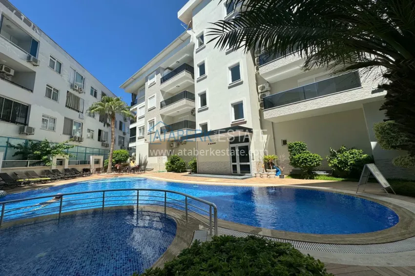 4+1 penthouse duplex with furniture and a glazed balcony, Oba district — Alanya 3 