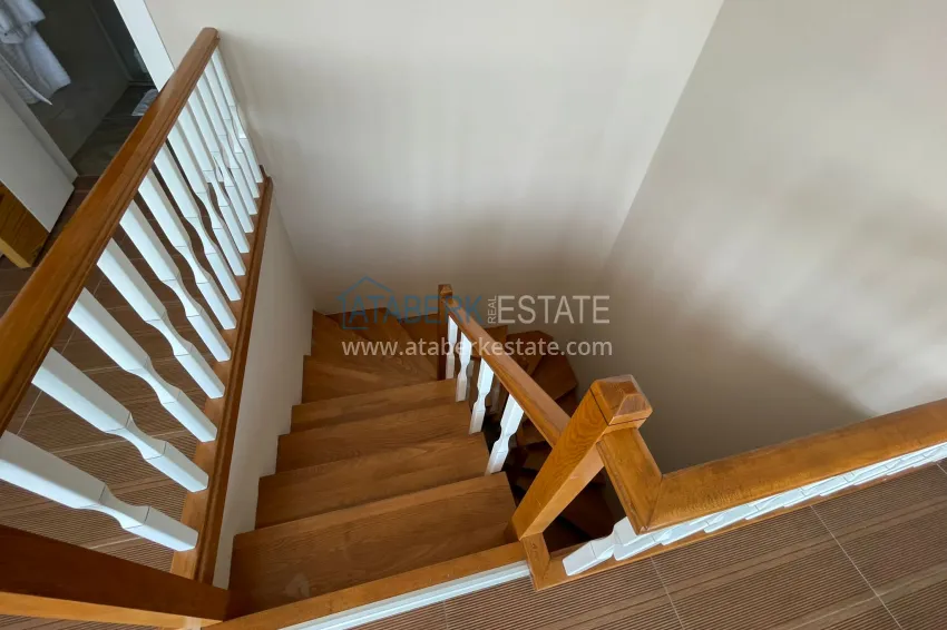 Purchase Luxury duplex with furniture, swimming pool and panoramic views in Cikcilli, Alanya 41