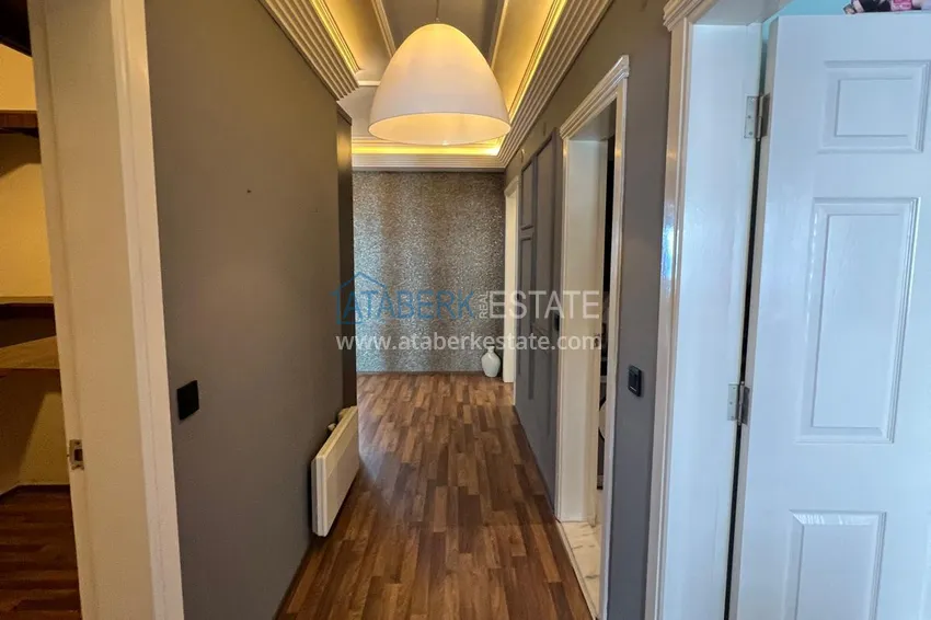 Purchase Furnished 3+1 apartment with open sea views, suitable for residence permit and citizenship - Tosmur, Alanya 4 