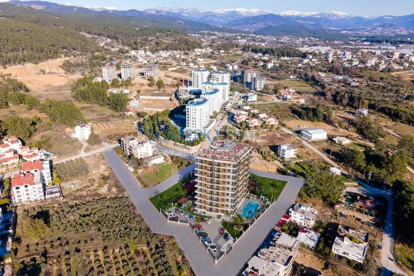 Apartments from an investor in a complex under construction — Alanya, Avsallar district  3 