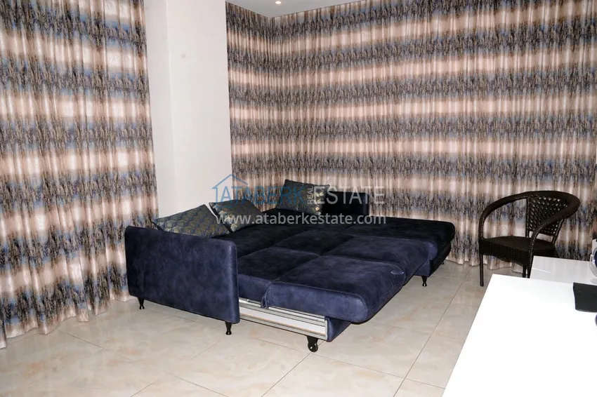 Purchase One bedroom apartment for rent with mountain views in the center of Alanya A-43 3 