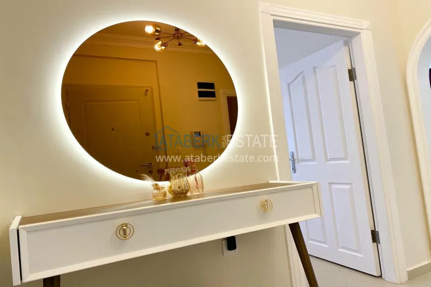Purchase  A three-room apartment with new furniture in Tosmur, Alanya is an ideal choice for living and relaxing! 3 