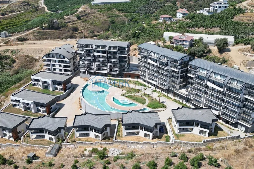 Furnished duplex penthouse in the center of Alanya - Cleopatra beach area 1 