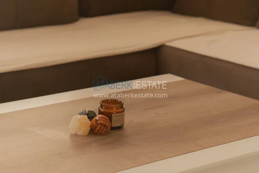 Purchase One bedroom apartment with furniture and sea views. Cleopatra beach area, Alanya city center. 3 