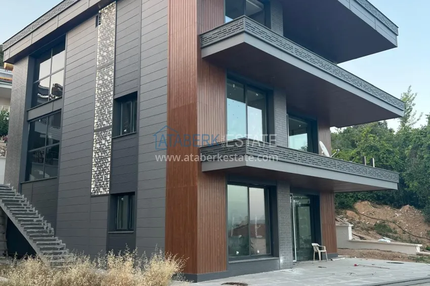 Stylish project at the final stage of construction in Alanya, Kestel district 5 
