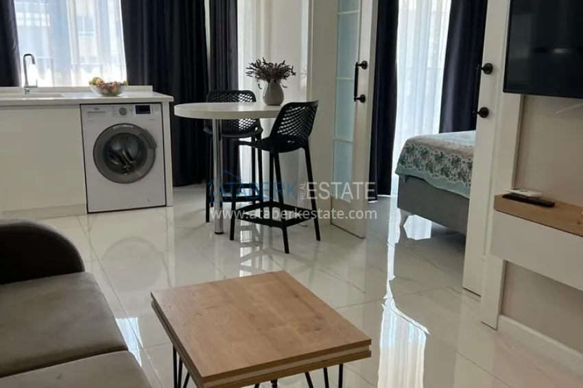 Purchase One bedroom apartment with furniture in the center of Alanya 3