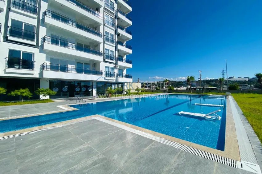 Short-term rent from 10 days - one-bedroom apartment in Avsallar district, Alanya No. 66 3 