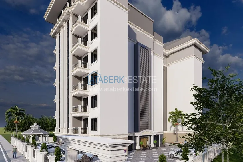 Apartments in the Avsallar district from the owner with installments  4 
