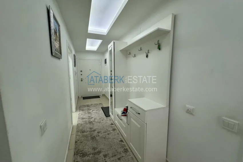 Purchase 4+1 penthouse duplex with furniture and a glazed balcony, Oba district — Alanya 4 