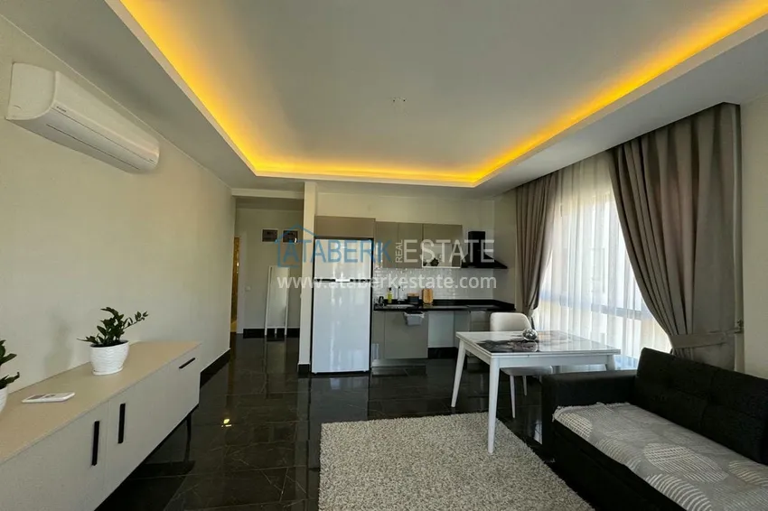 Purchase Apartment 1+1 with furniture and mountain views. New buildings in Alanya, district Mahmutlar 4 