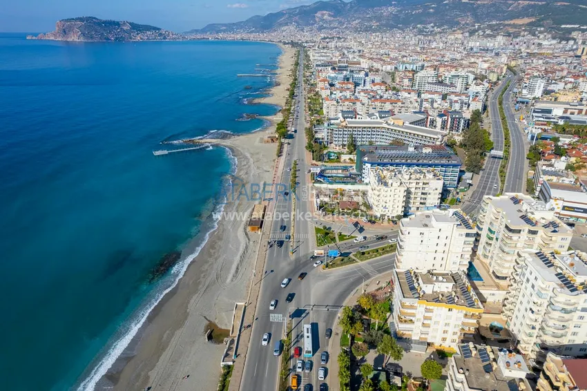 Two-bedroom apartment on the beachfront - Tosmur district, Alanya 6 