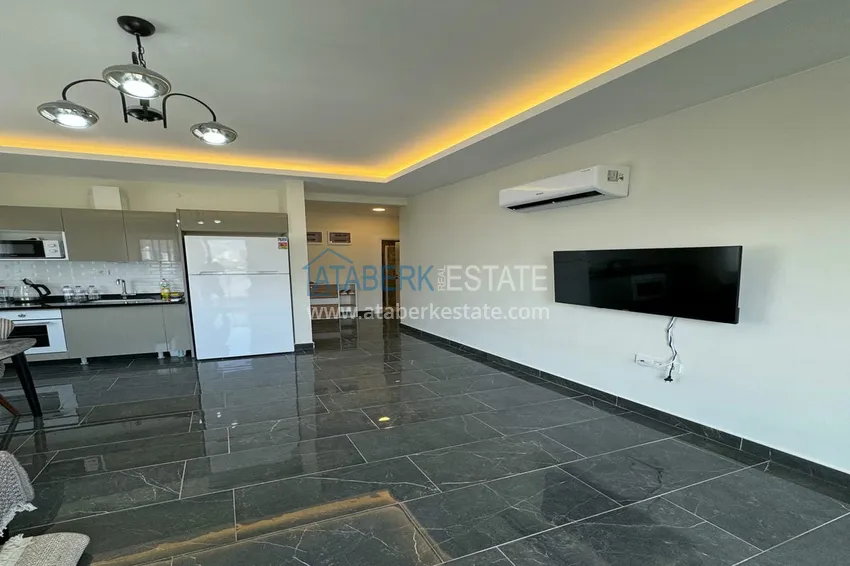 Purchase  1+1 apartment with new furniture mountain views in a modern complex - Mahmutlar district, Alanya 5 