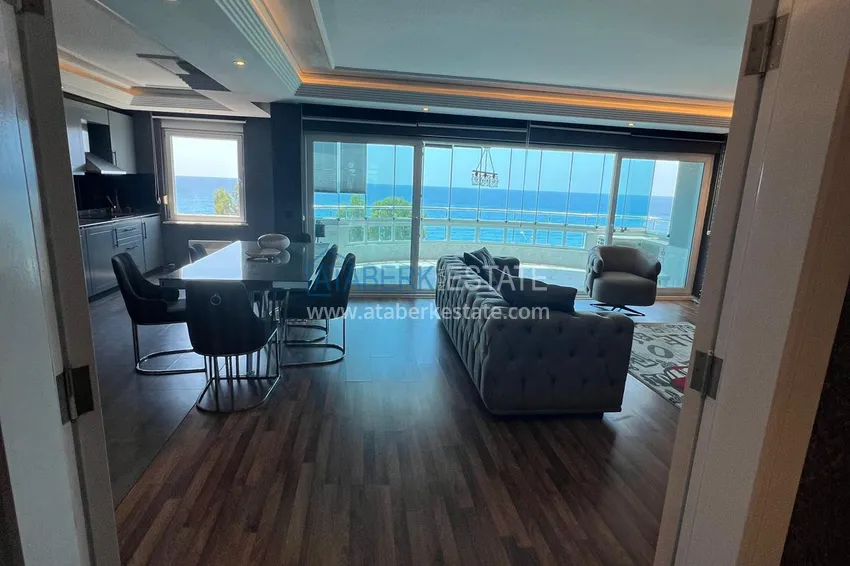 Purchase Furnished 3+1 apartment with open sea views, suitable for residence permit and citizenship - Tosmur, Alanya 6 
