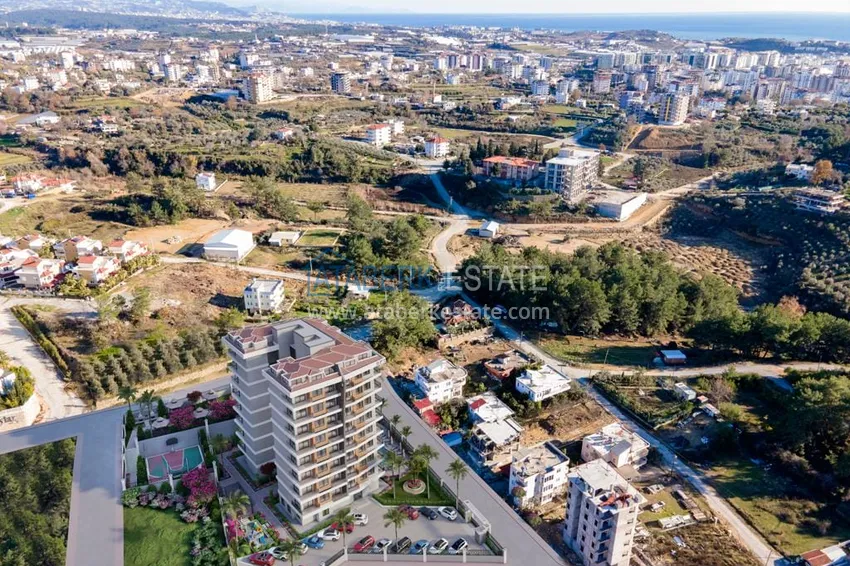 Apartments from an investor in a complex under construction — Alanya, Avsallar district  4 