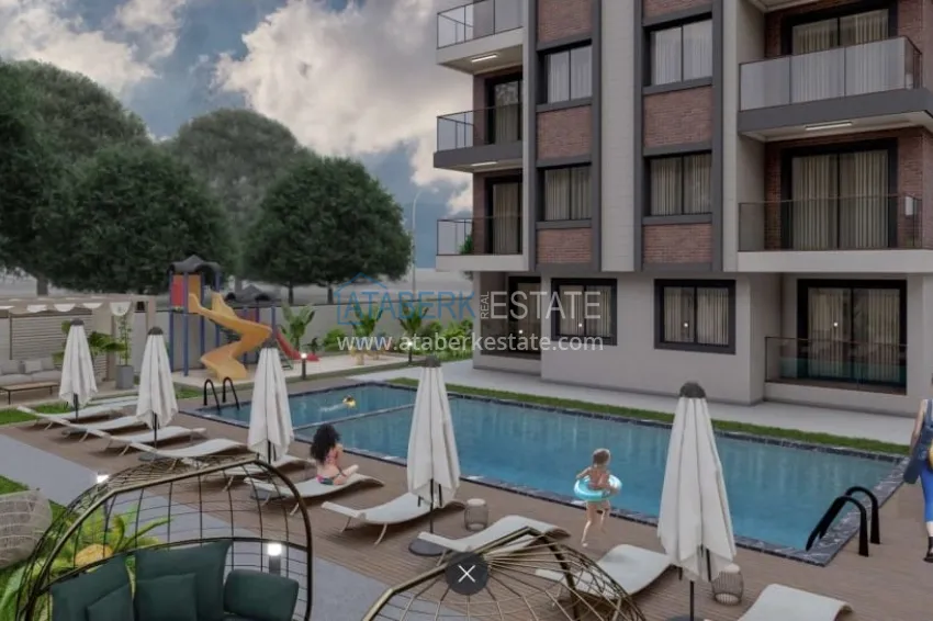 Investor apartment in Gazipasa in a complex under construction 5 