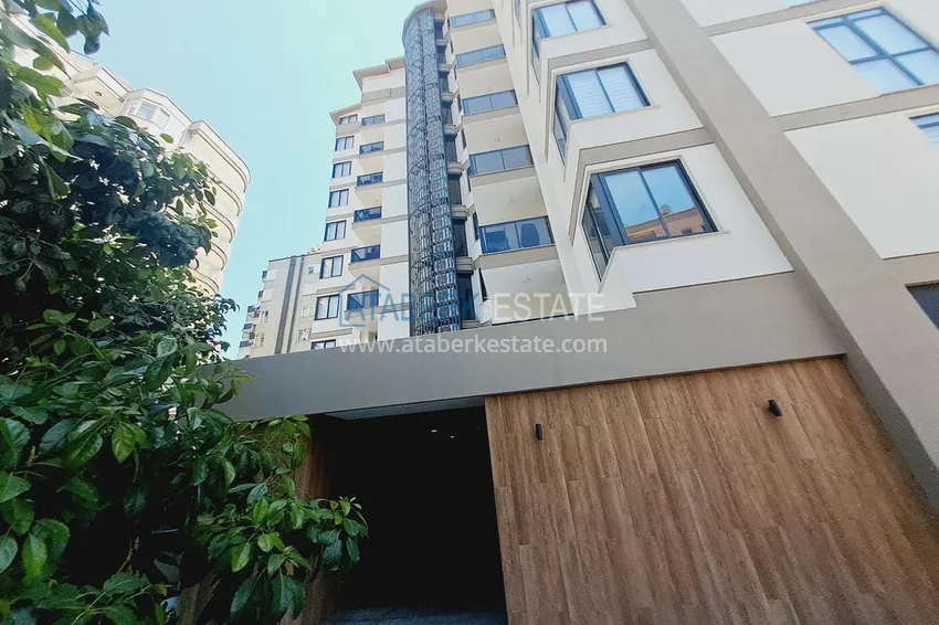 Two-bedroom apartment with new furniture with sea and mountain views - Alanya center, Cleopatra beach area  5 