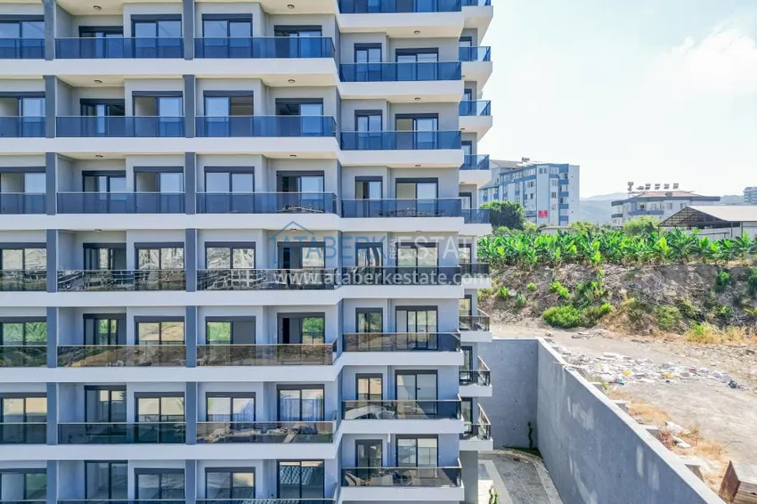 Finished one-bedroom apartment in a new complex - Mahmutlar district, Alanya 4 