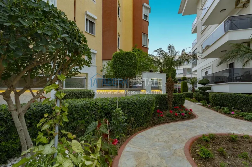 4+1 penthouse duplex with furniture and a glazed balcony, Oba district — Alanya 10 