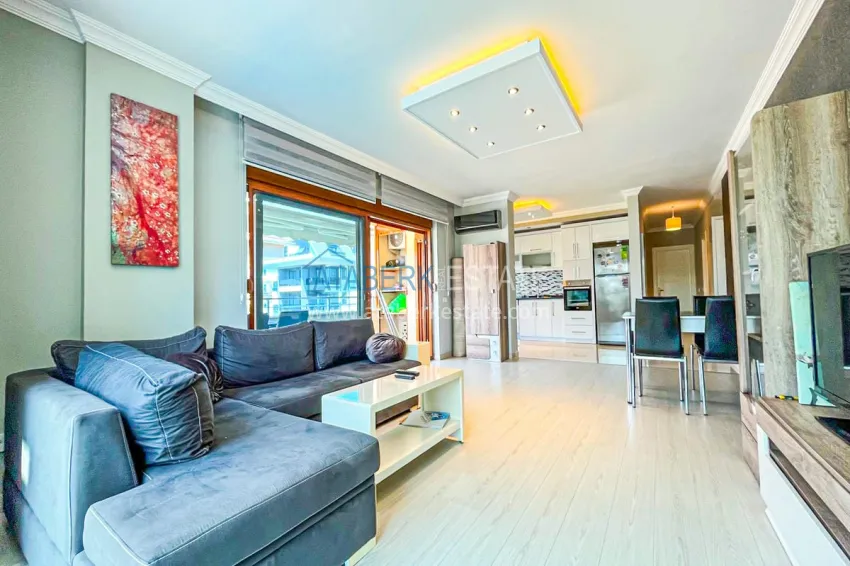 Purchase Furnished two-bedroom apartment in a modern complex, Oba district, Alanya 6 