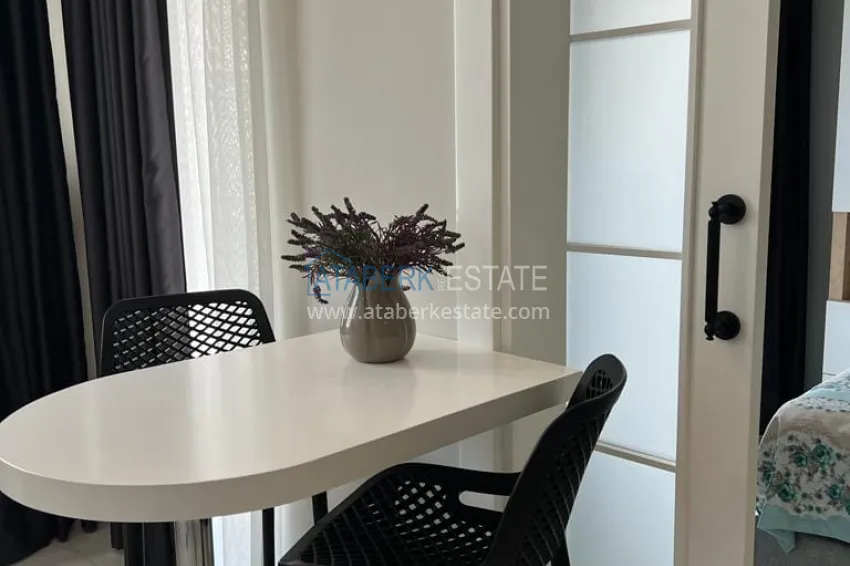 Purchase One bedroom apartment with furniture in the center of Alanya 5