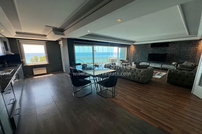 Purchase Furnished 3+1 apartment with open sea views, suitable for residence permit and citizenship - Tosmur, Alanya 7 