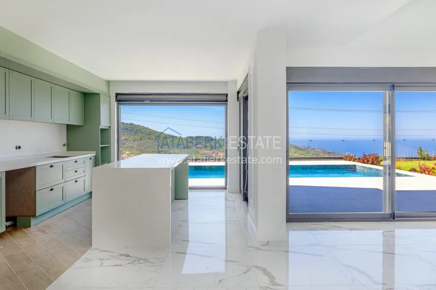 Purchase Exclusive project of a private villa in high-tech style in the Kargicak area 6