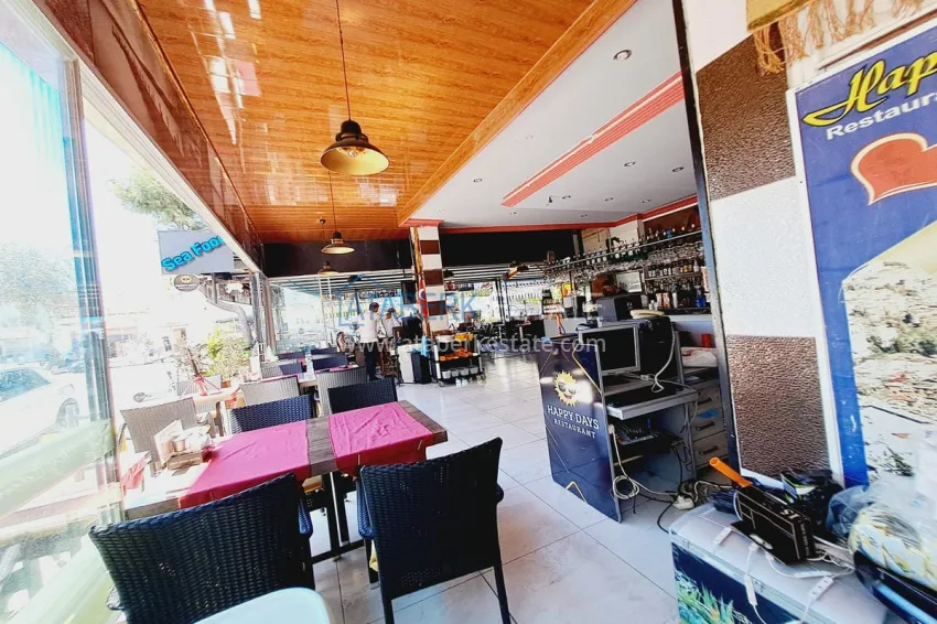 Ready-made Business with Guaranteed Income. Cafe in Alanya City Center, Damlataş District 11 