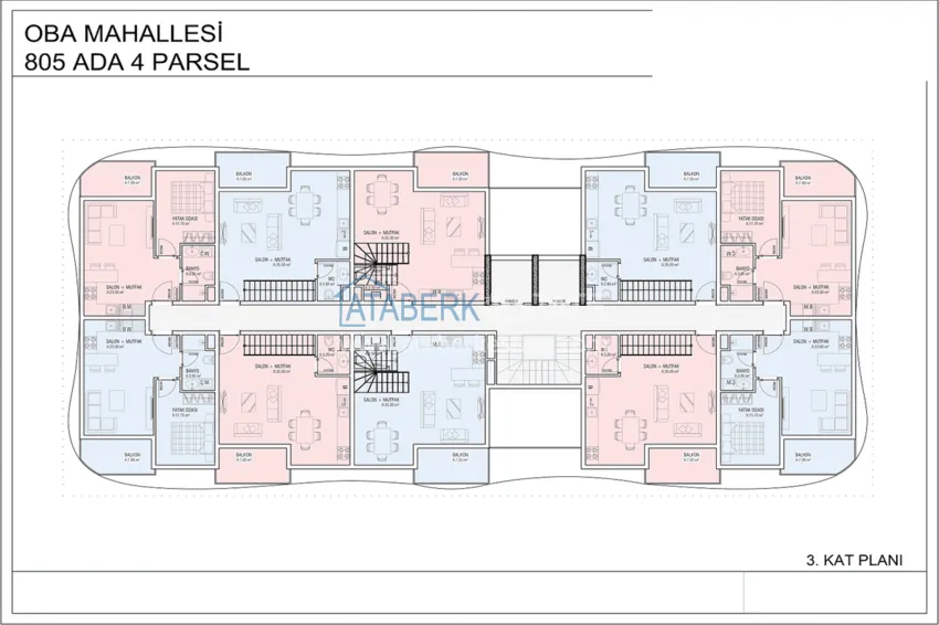 Buy cheap Property from a developer in Alanya - a modern boutique complex in Oba 6 