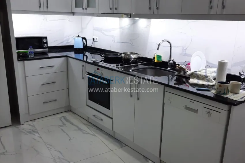 Purchase Two-bedroom apartment for rent in a complex with excellent infrastructure — Alanya, Tosmur district No. 5 6 