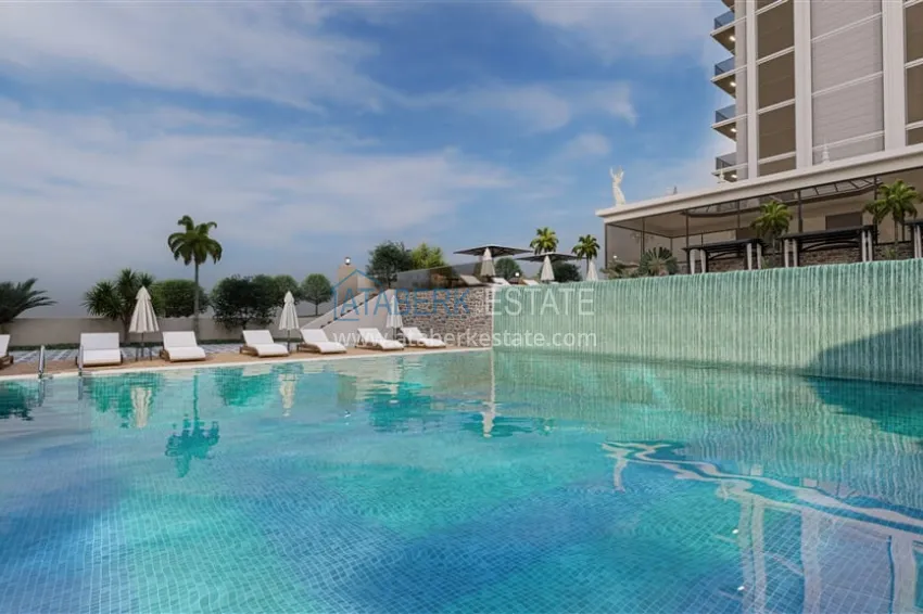 Apartments from an investor, in a complex at the final stage of construction, Payallar district — Alanya 6