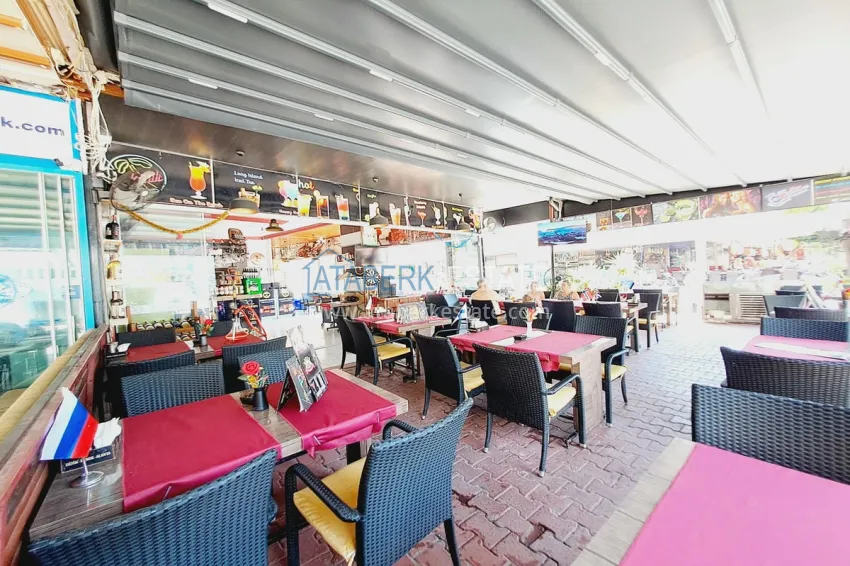 Ready-made Business with Guaranteed Income. Cafe in Alanya City Center, Damlataş District 12 